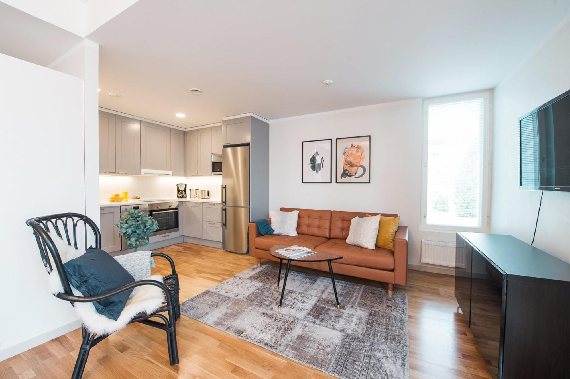 Forenom Serviced Apartments Helsinki Toeoeloe Zewnętrze zdjęcie